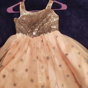 Star sequin dress